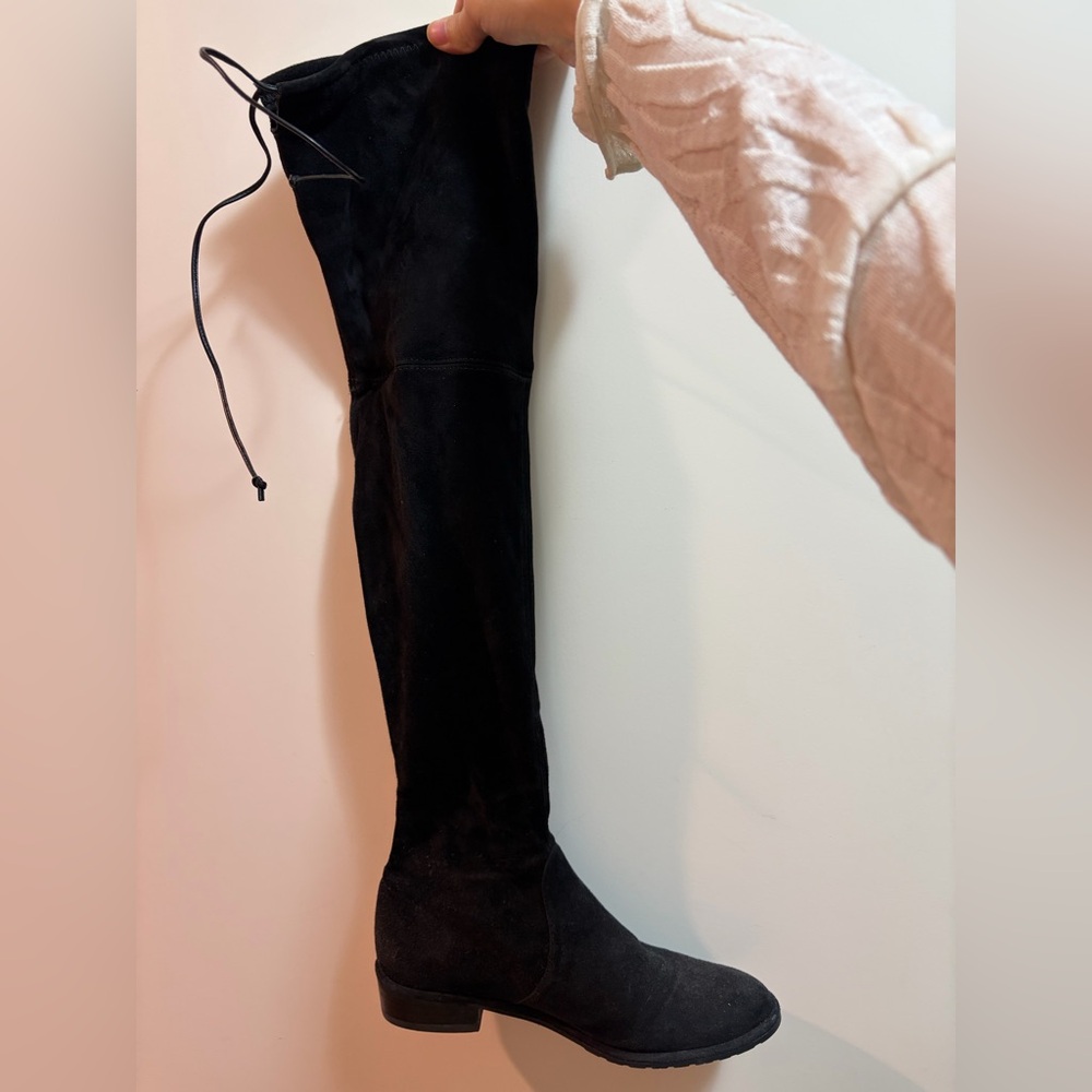 Authentic Stuart Weitzman Black Over-the-Knee Boots